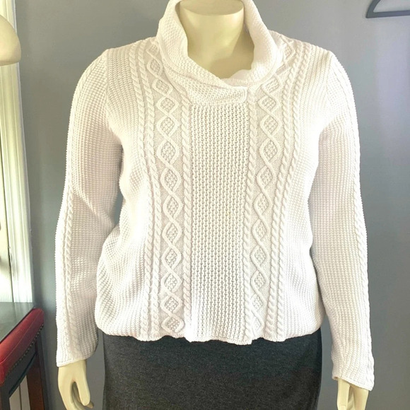 Jeanne Pierre Long Sleeve knitted sweater size extra large women’s - Picture 1 of 10